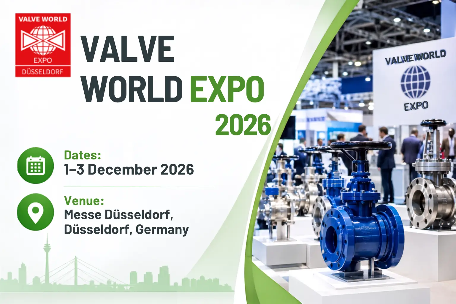 VALVE WORLD EXPO 2026: Global Valve & Industrial Technology