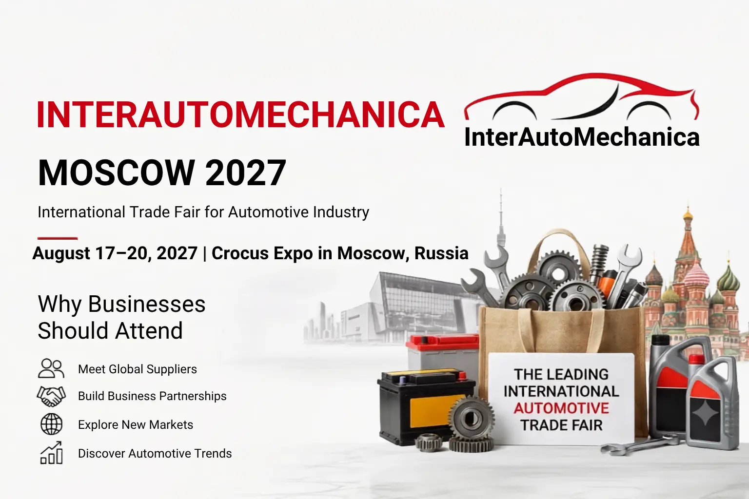 Top Reasons to Attend InterAutoMechanica Moscow 2027