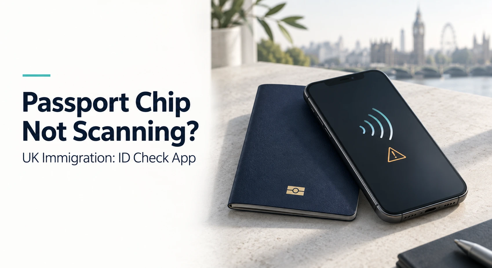 Passport chip not scanning &mdash; UK Immigration: ID Check app